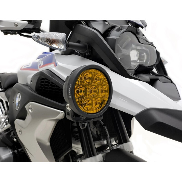 Lentilles Denali pour D7 ambre - la paire | Oxmoto