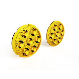 Lentilles Denali pour D7 jaune - la paire | Oxmoto