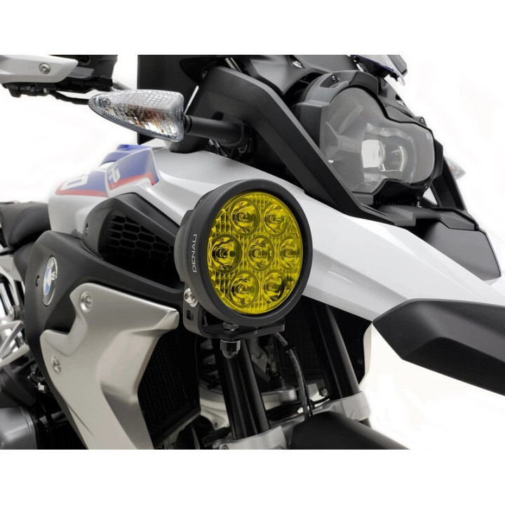 Lentilles Denali pour D7 jaune - la paire | Oxmoto