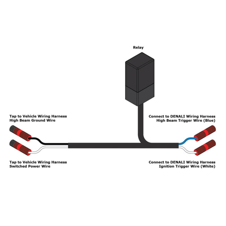 Déclencheur universel de feux de route pour les phares à LED Denali Trigger Wizard