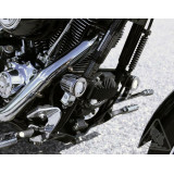 Support éclairage Denali Ø32-38mm noir | Oxmoto