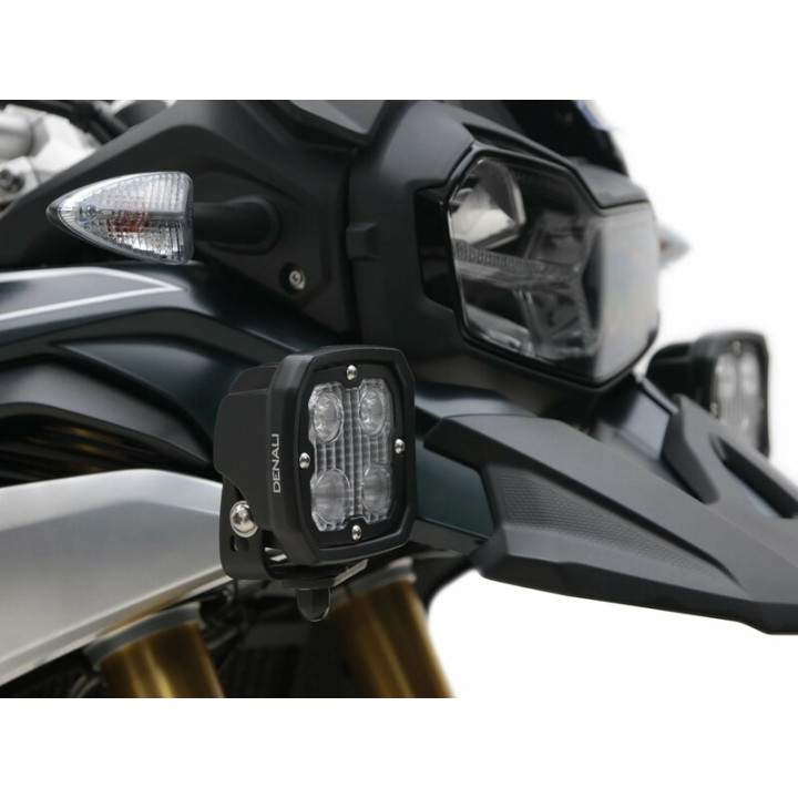 Support éclairage Denali BMW F750GS/F850GS | Oxmoto