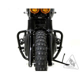 Support éclairage Denali Ø32-38mm noir | Oxmoto