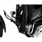 Support éclairage Denali Ø32-38mm noir | Oxmoto