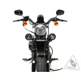Support éclairage Denali tubes de fourche Ø39-49mm noir
