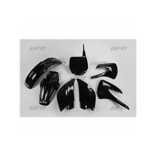 Kit plastique UFO noir Kawasaki KX85 | Oxmoto