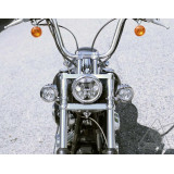 Support éclairage Denali tubes de fourche Ø39-49mm chrome