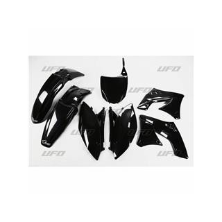 Kit plastique UFO noir Kawasaki KX250F | Oxmoto