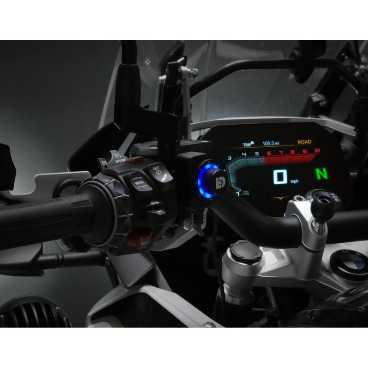 Contrôleur d'éclairages Denali DialDim pour BMW R1250GS
