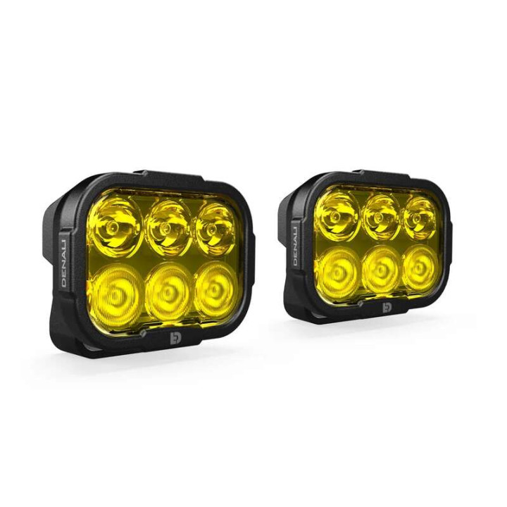 Kit Denali DialDim™ DL6 - lentilles jaunes 3070513 | Oxmoto