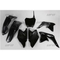 Kit plastique UFO noir Suzuki RM-Z250 | Oxmoto