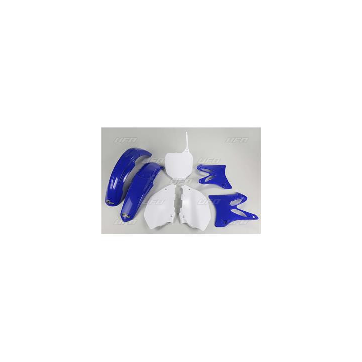 Kit plastique UFO couleur origine bleu/blanc Yamaha YZ125/144/250