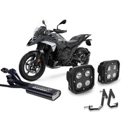 Kit d'éclairage Denali D4 LED 10W - avec Contrôleur CANsmart GEN II et support de phare