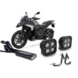 Kit d'éclairage Denali D4 LED 10W - avec Contrôleur CANsmart GEN II et support de phare
