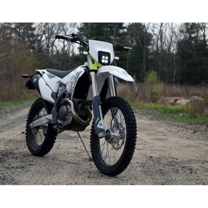 Kit phare Denali D4 LED Husqvarna Rally | Oxmoto