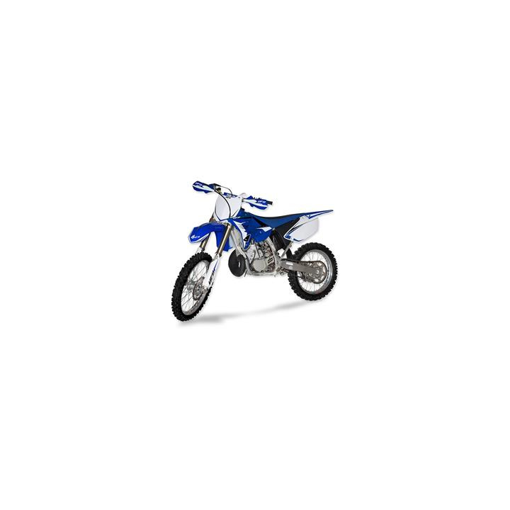 Kit plastique UFO réplica 4T restylé couleur origine bleu/blanc Yamaha YZ125/144/250