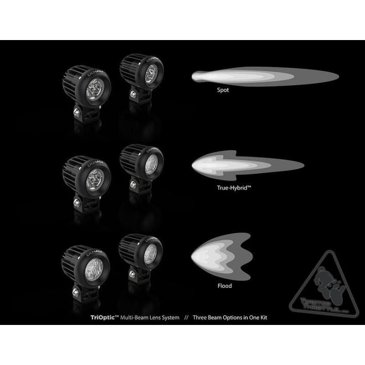 Kit d'éclairages Denali D2 CANsmart™ GEN II 3064525 | Oxmoto
