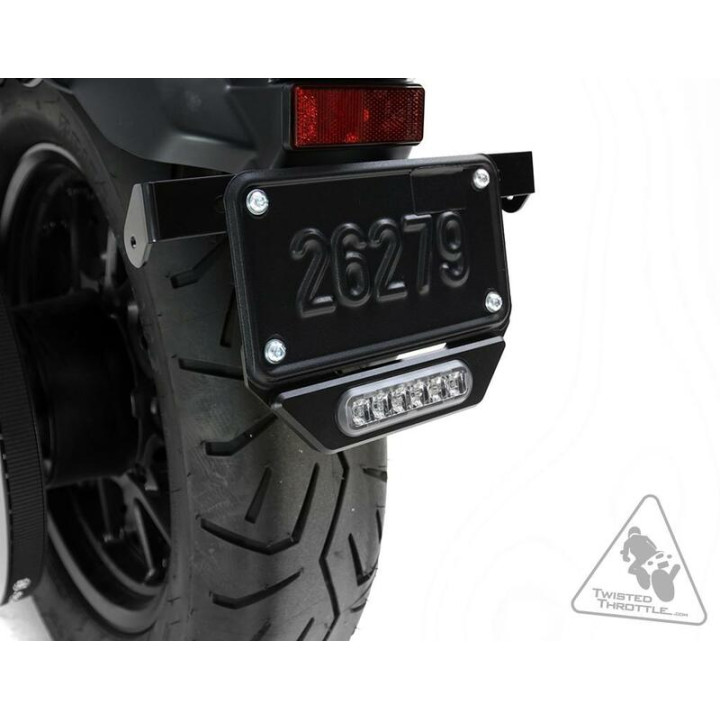 Feu stop Denali B6 plaque d'immatriculation | Oxmoto