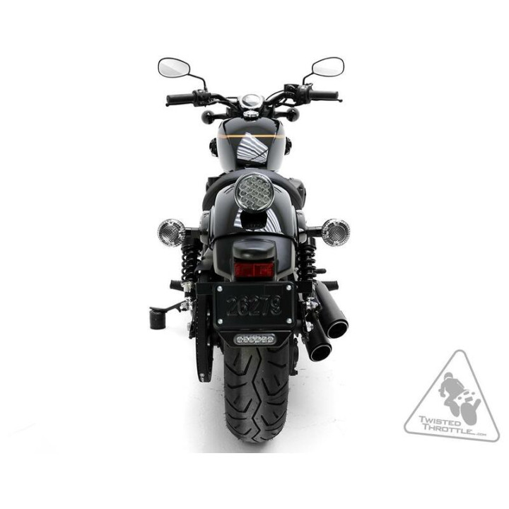 Feu stop Denali B6 plaque d'immatriculation | Oxmoto