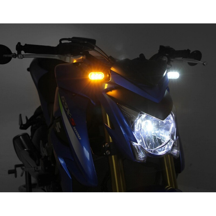 Clignotants avant Denali T3 Modular Switchback | Oxmoto