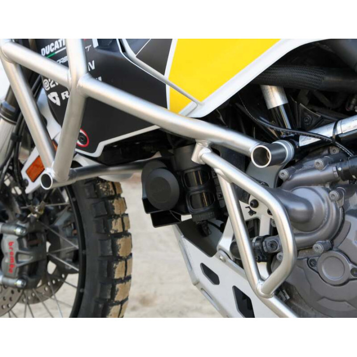 Support de klaxon Denali - Ducati DesertX | Oxmoto