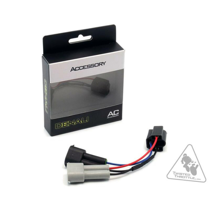 Adaptateur câble Denali phare H4 vers H9/H11 | Oxmoto