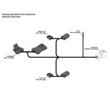 Adaptateur câble Denali DialDim Plug & Play - Harley Davidson Pan America 1250
