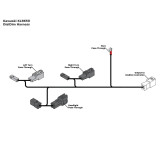 Adaptateur câble Denali DialDim Plug & Play - Kawasaki KLR 650