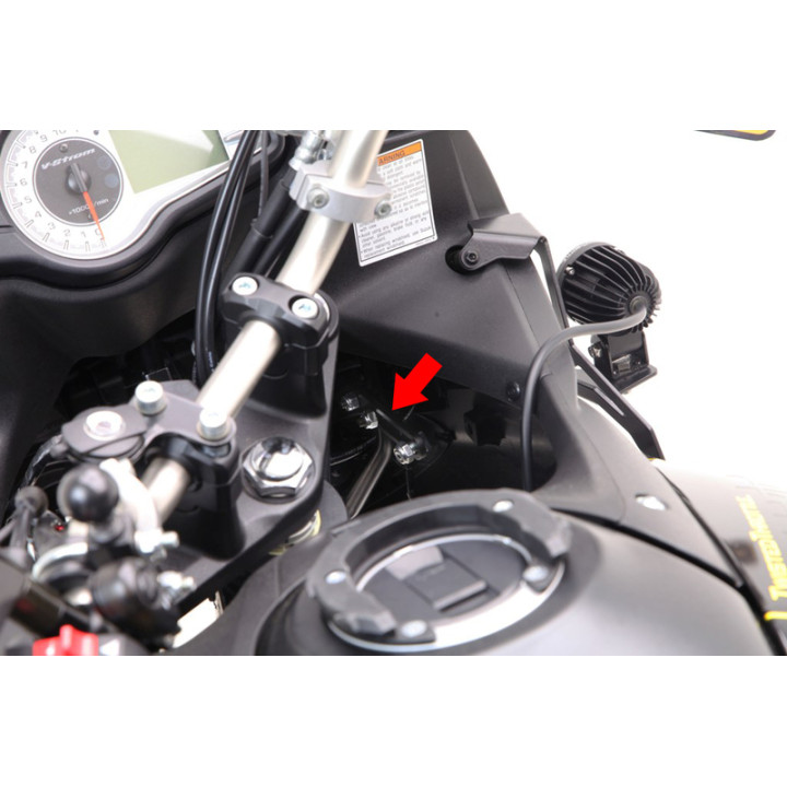 Support klaxon Denali SoundBomb Suzuki DL650 V-Strom