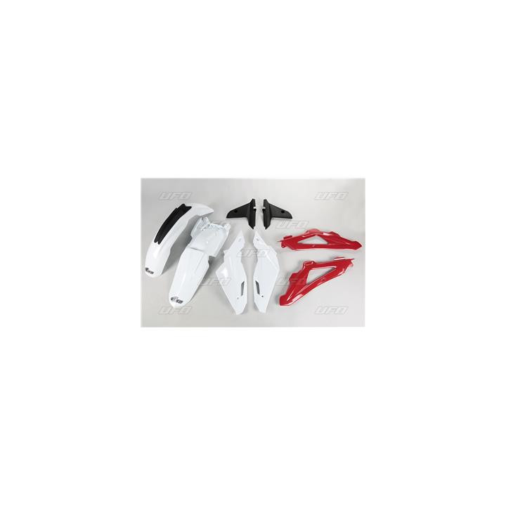 Kit plastique UFO couleur origine blanc/rouge/gris Husqvarna TC250