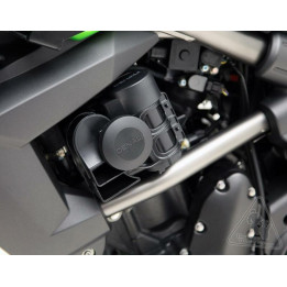 Support klaxon Denali SoundBomb Kawasaki Versys 650 | Oxmoto
