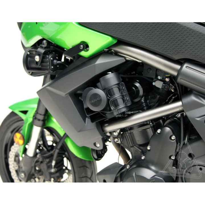 Support klaxon Denali SoundBomb Kawasaki Versys 650 | Oxmoto