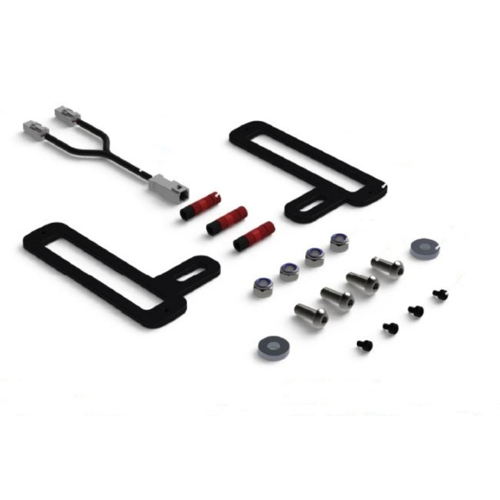 Fixation droite Denali éclairage DRL Lights | Oxmoto