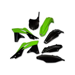 Kit plastique UFO couleur origine (2013) vert/noir Kawasaki KX250F