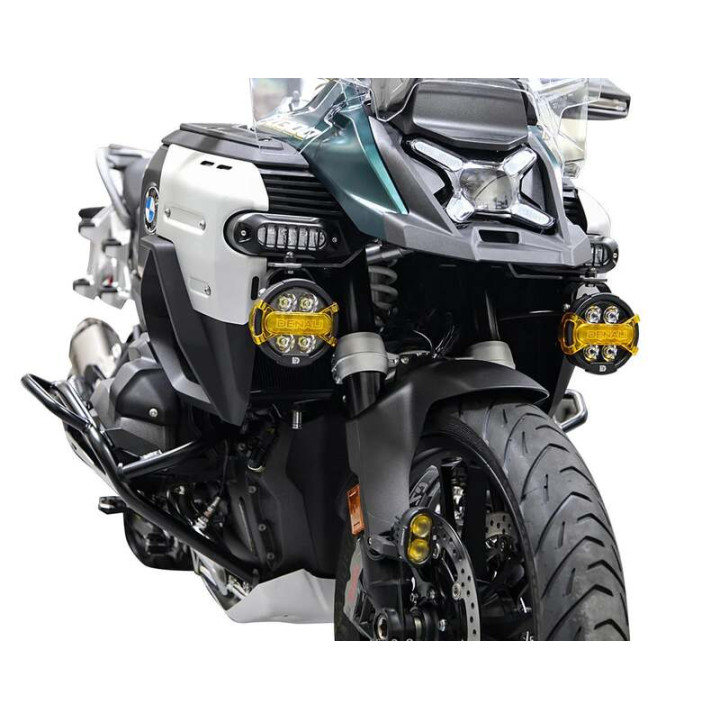 Support supérieur pour feux additionnels Denali pour BMW R1300GS