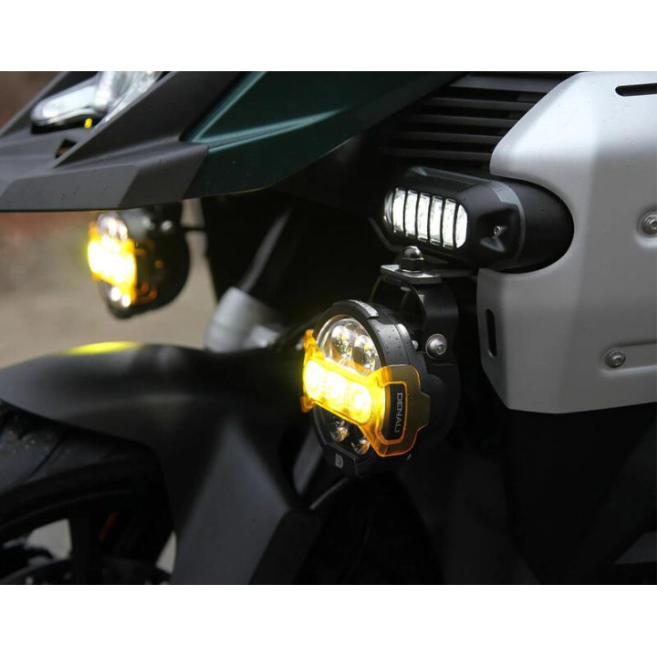 Support supérieur pour feux additionnels Denali pour BMW R1300GS