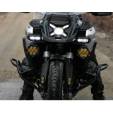 Support supérieur pour feux additionnels Denali pour BMW R1300GS