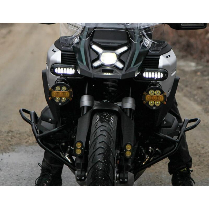Support supérieur pour feux additionnels Denali pour BMW R1300GS