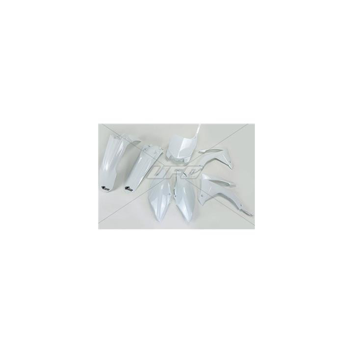 Kit plastique UFO blanc Honda CRF250R/CRF450R | Oxmoto
