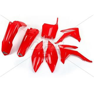 Kit plastique UFO rouge Honda CRF250R/CRF450R | Oxmoto