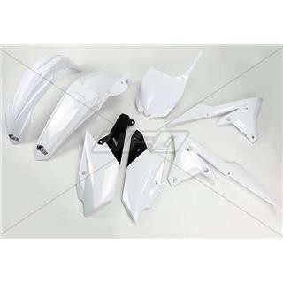 Kit plastique UFO blanc Yamaha YZ250F/450F | Oxmoto