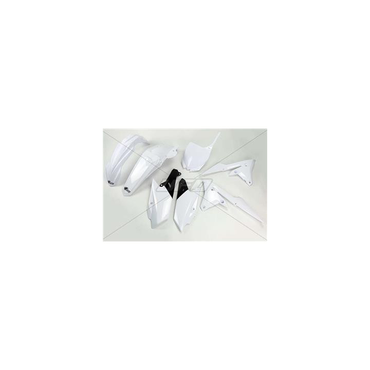 Kit plastique UFO blanc Yamaha YZ250F/450F | Oxmoto