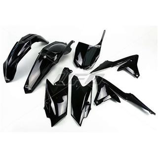 Kit plastique UFO noir Yamaha YZ250F/450F | Oxmoto