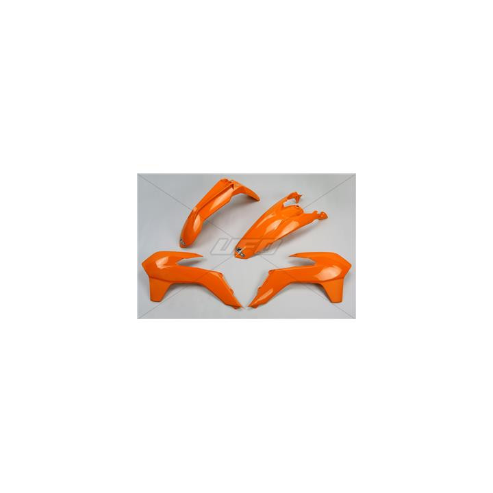 Kit plastique UFO orange KTM KTKIT515@127 | Oxmoto