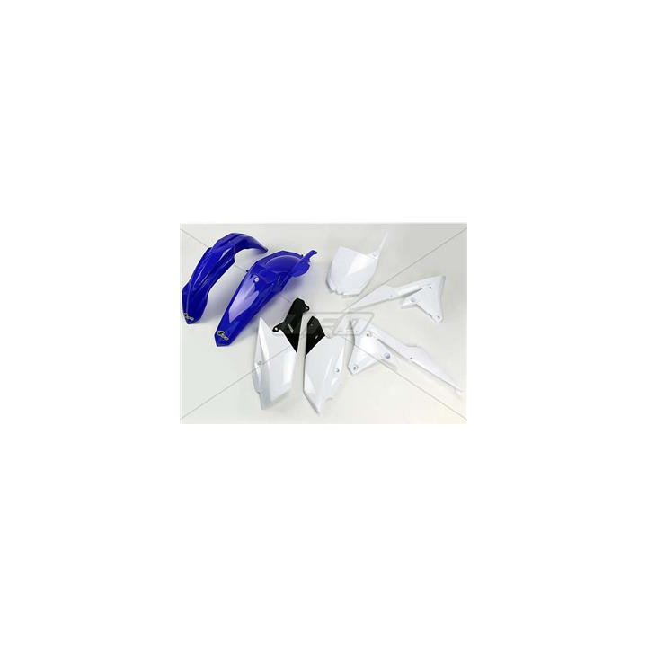 Kit plastique UFO couleur origine (2014) bleu/blanc/noir Yamaha YZ250F/450F