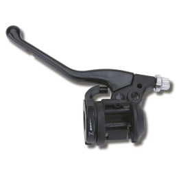 Levier d'embrayage complet + starter Domino noir Peugeot XP6/Malagutti 50 RST