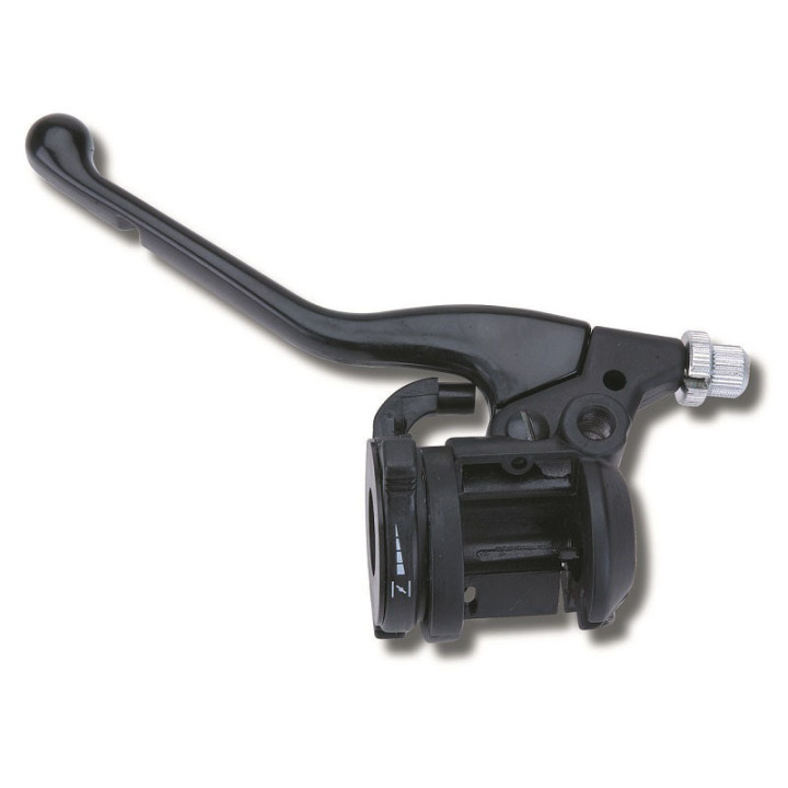 Levier d'embrayage complet + starter Domino noir Peugeot XP6/Malagutti 50 RST