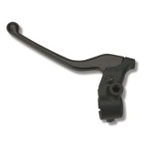 Levier d'embrayage complet + support rétroviseur Domino noir Italjet 50 Torpedo