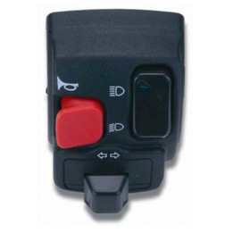 Commodo électrique Domino gamme 2B gauche | Oxmoto