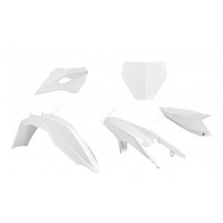 Kit plastique Racetech couleur origine blanc Husqvarna TC85